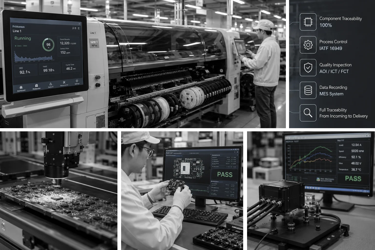 Manufacturing operations in Taiwan