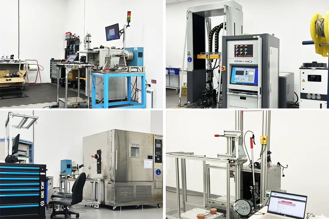 Hyena in-house testing and validation laboratory