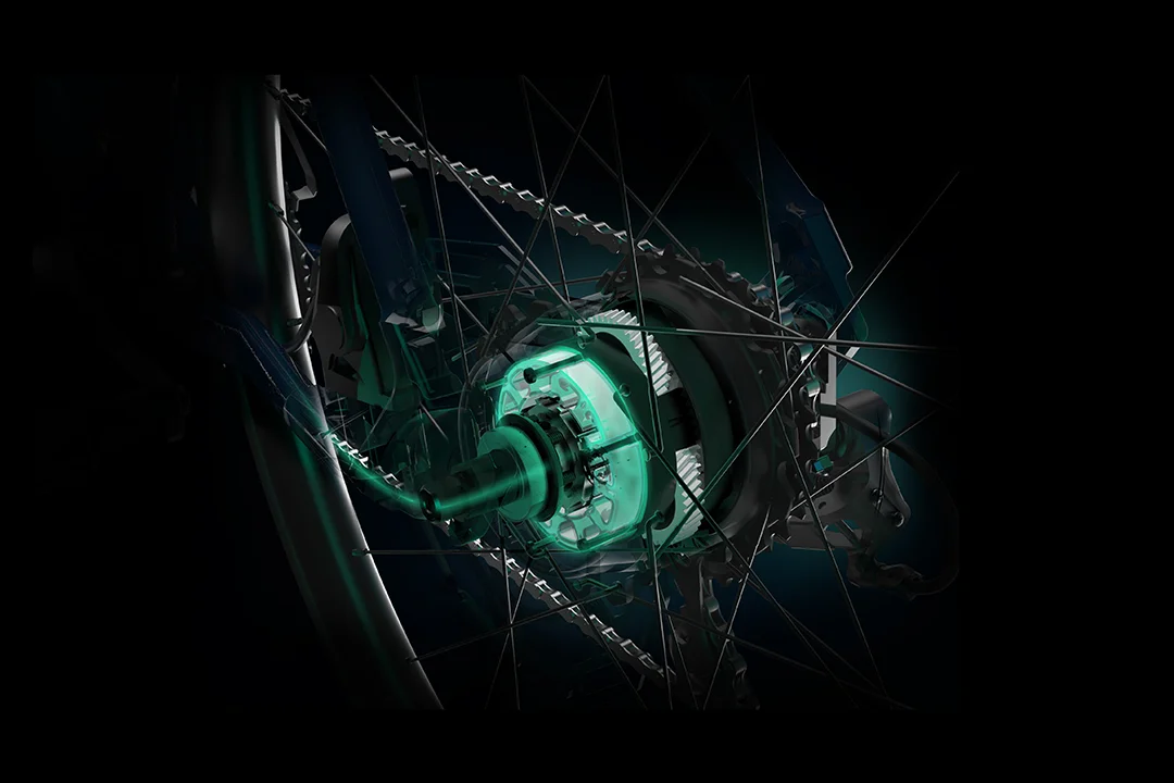Hub-drive e-bike system